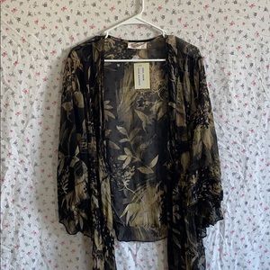 Tropical Pattern Kimono